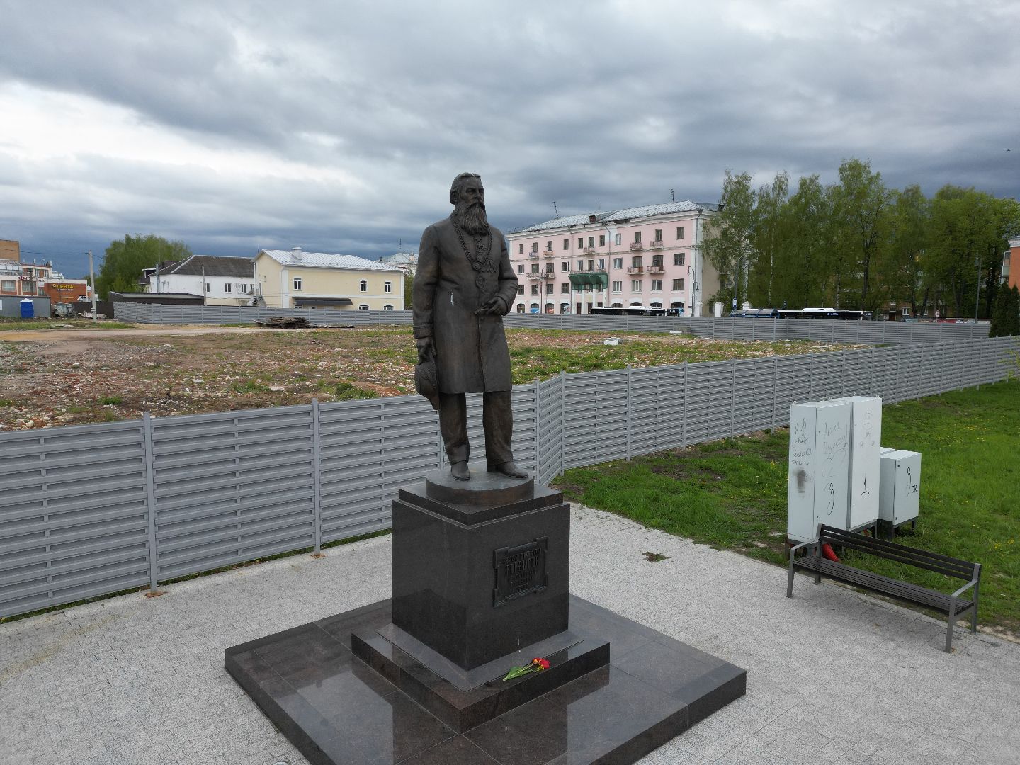 видео с коптера, егорьевск, благоустройство,