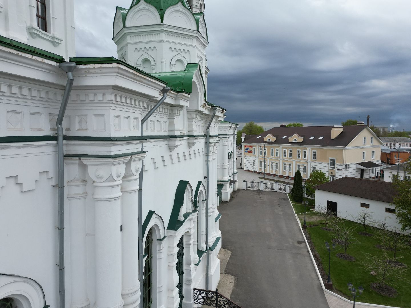 видео с коптера, егорьевск, благоустройство,