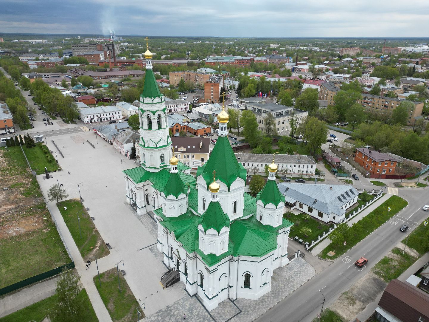 видео с коптера, егорьевск, благоустройство,