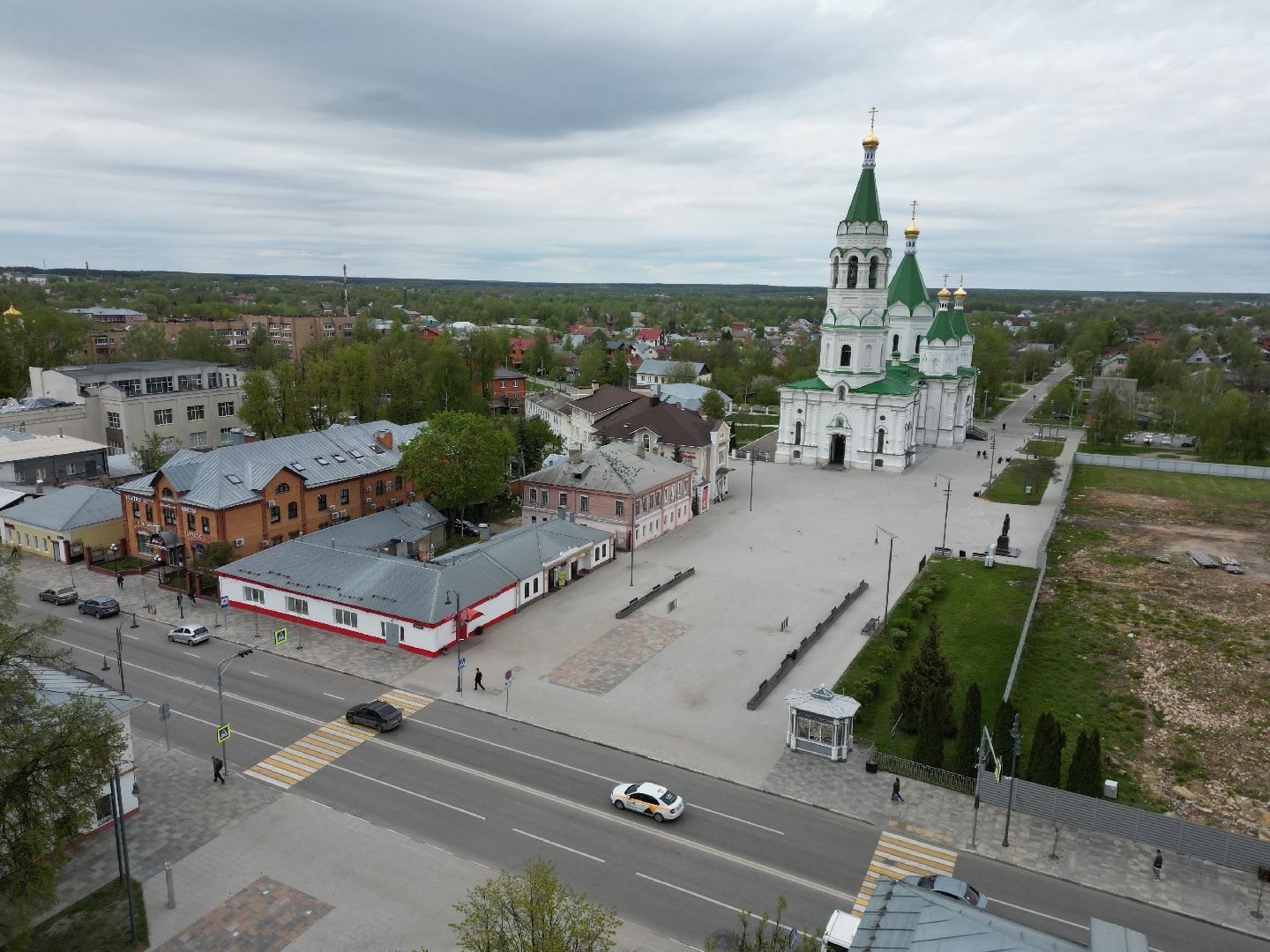 видео с коптера, егорьевск, благоустройство,
