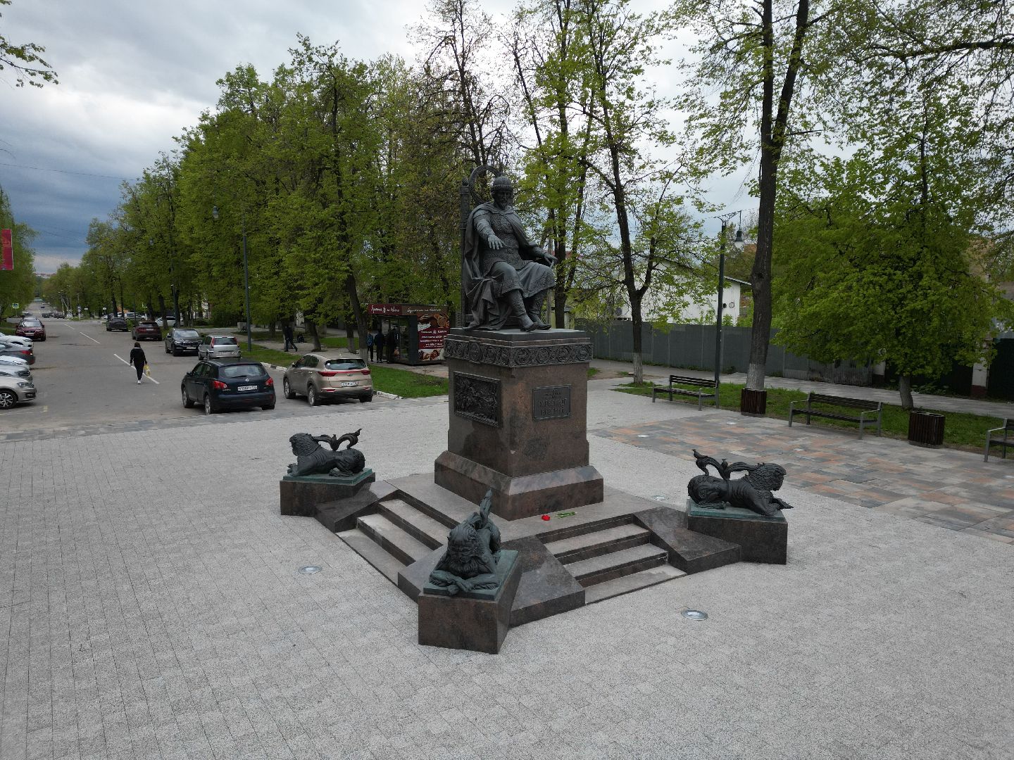 видео с коптера, егорьевск, благоустройство,