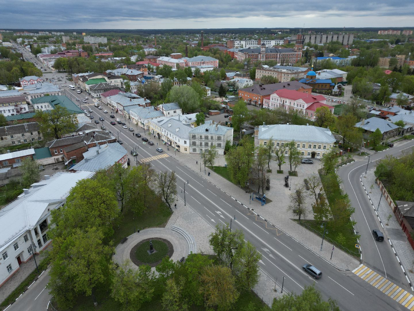 видео с коптера, егорьевск, благоустройство, площадь,