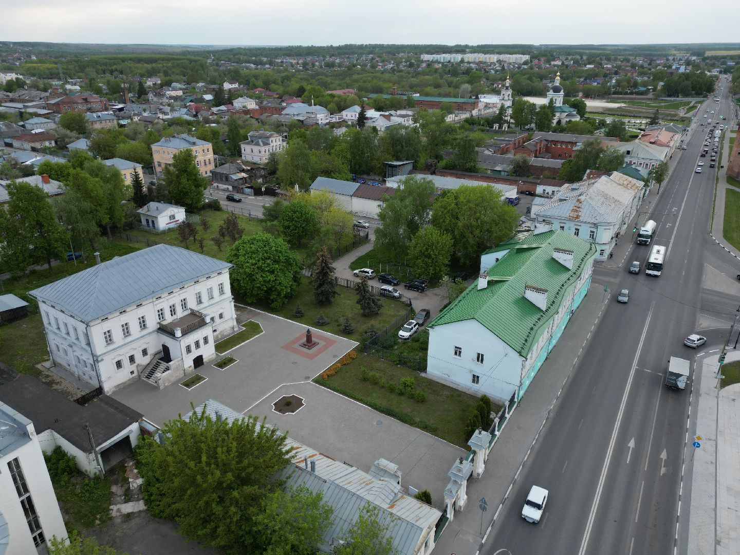 видео с коптера, Коломна, культура,