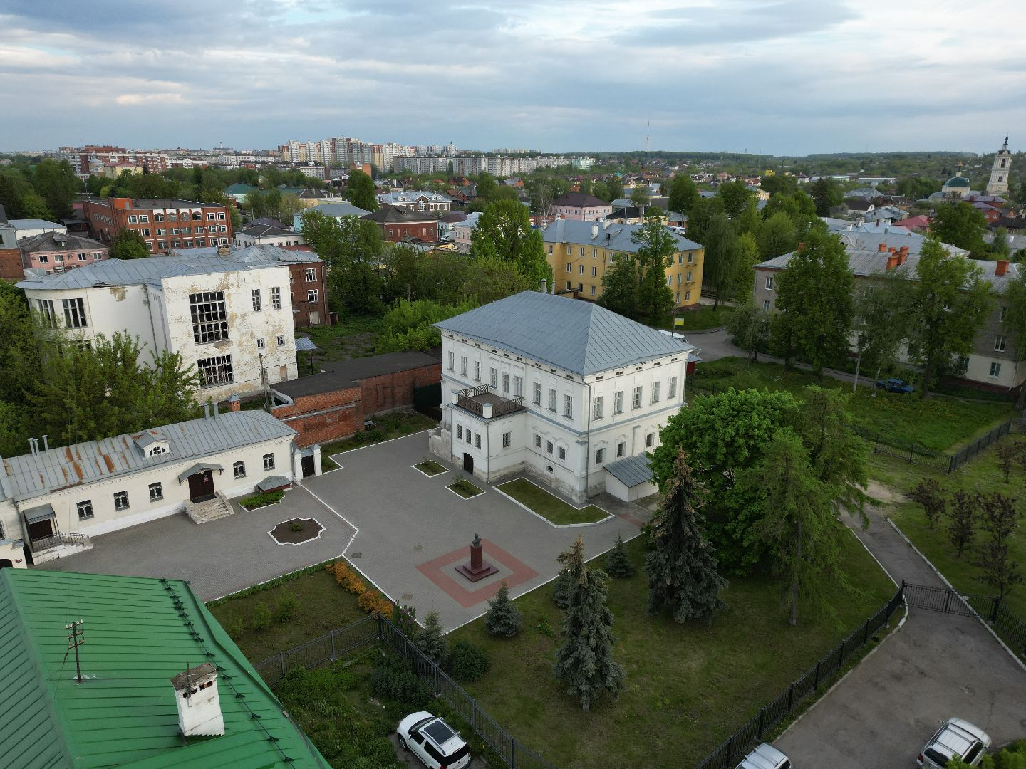 видео с коптера, Коломна, культура,