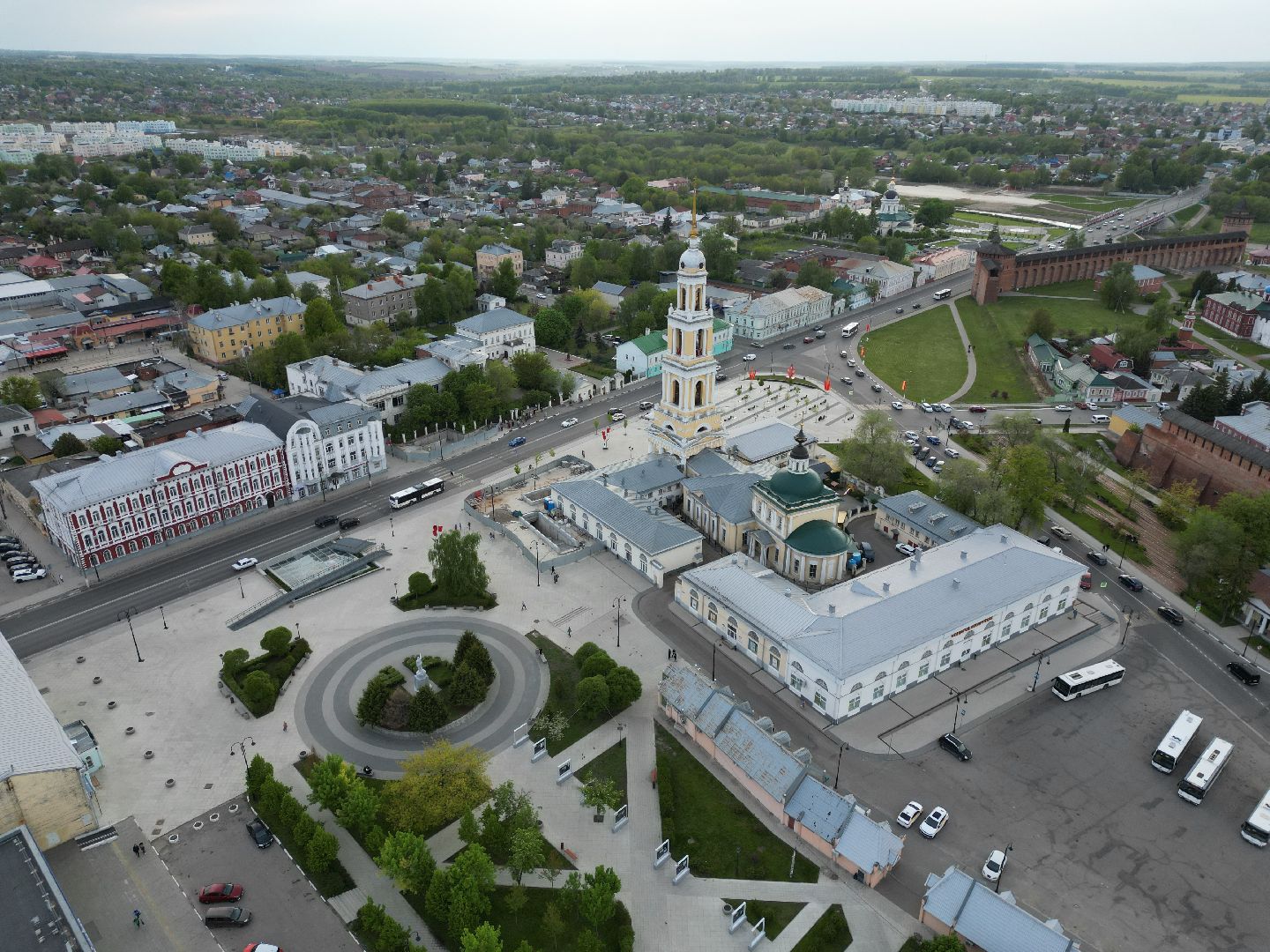 видео с коптера, Коломна, культура,