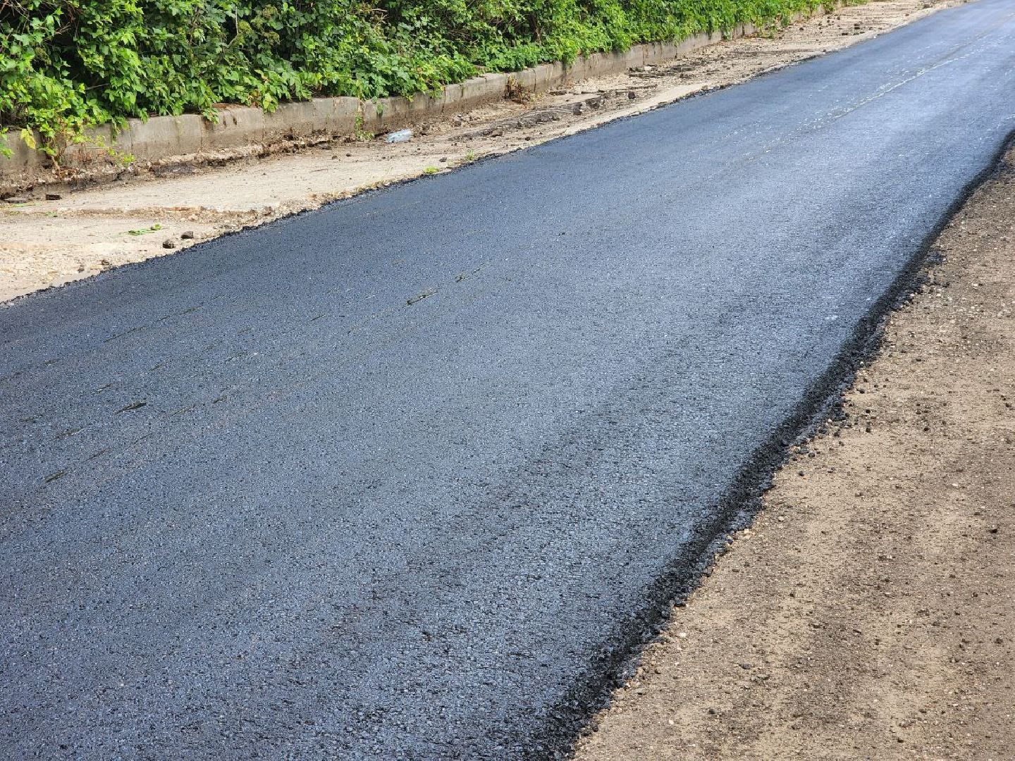 Солнечногорск, укладка асфальта, рабочие, Жители, Устройство дороги,