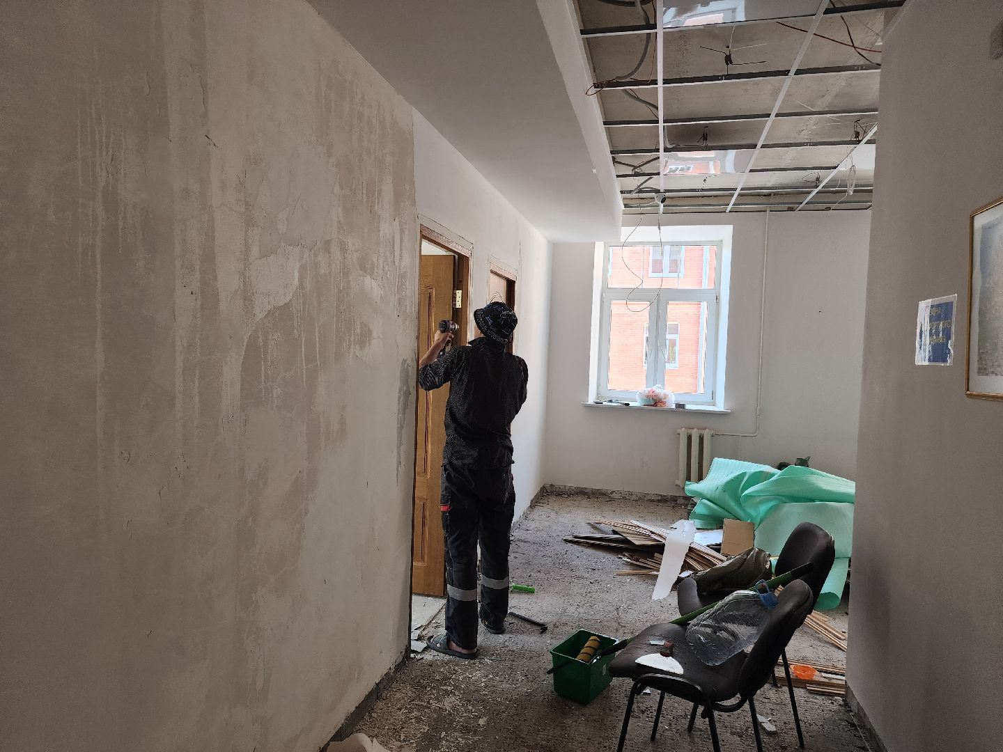 ремонт, ремонт поликлиники, детская поликлиника,