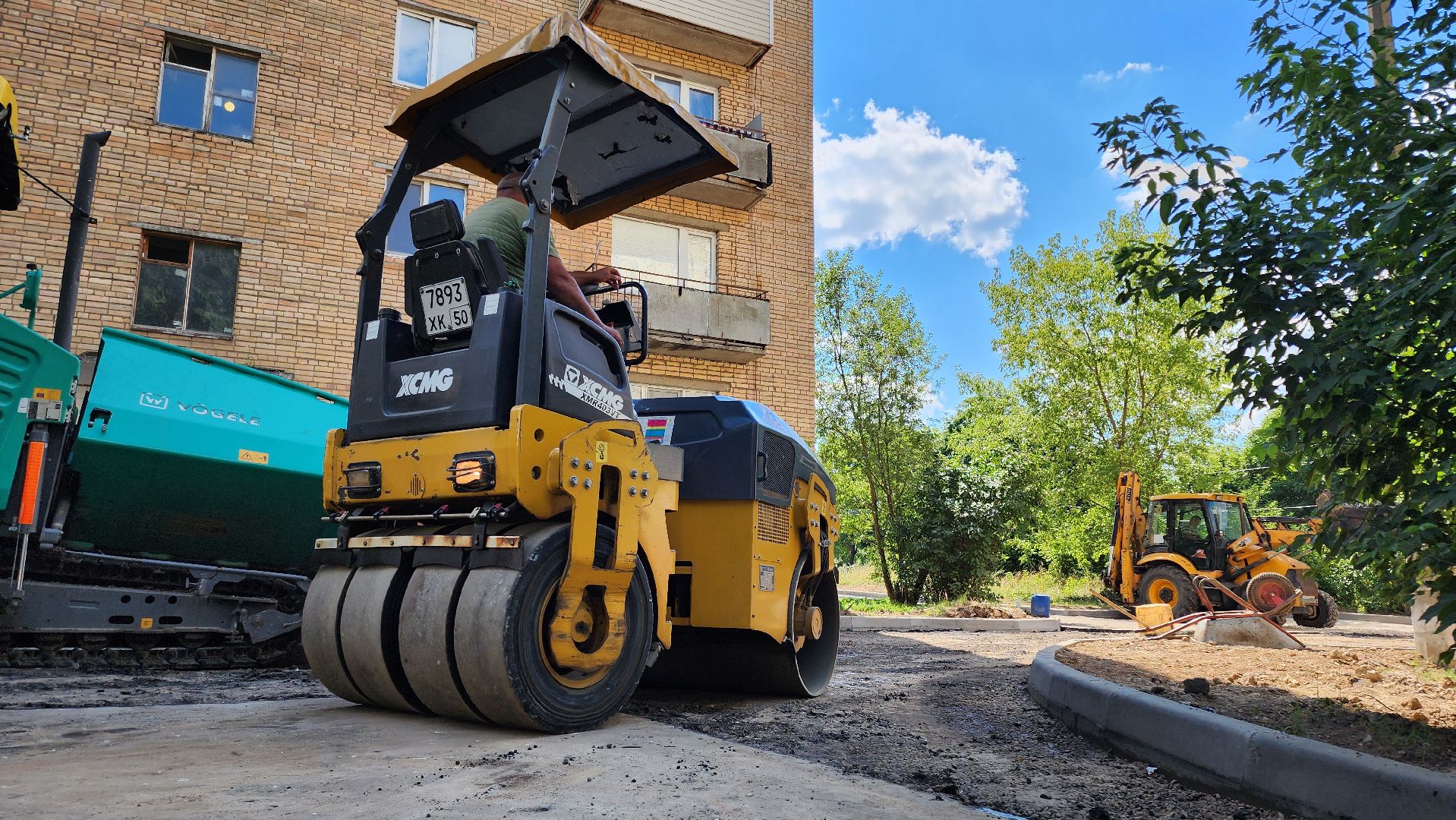 кашира, улица победы, улица металлургов, комплексное благоустройство, дворовые территории, МКД, асфальт, бордюры, парковка,