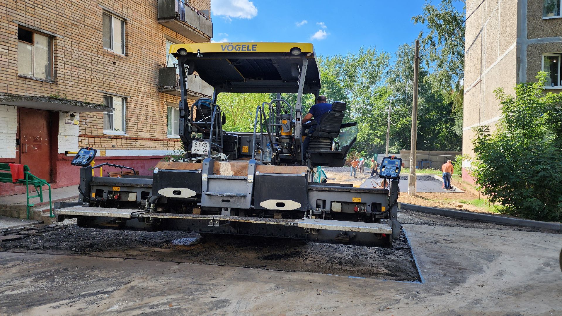 кашира, улица победы, улица металлургов, комплексное благоустройство, дворовые территории, МКД, асфальт, бордюры, парковка,