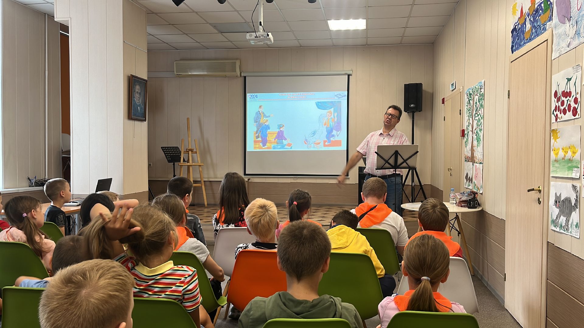 дети, лагерь, детский лагерь, спектакль, детский спектакль, творчество, моноспектакль, михалков,