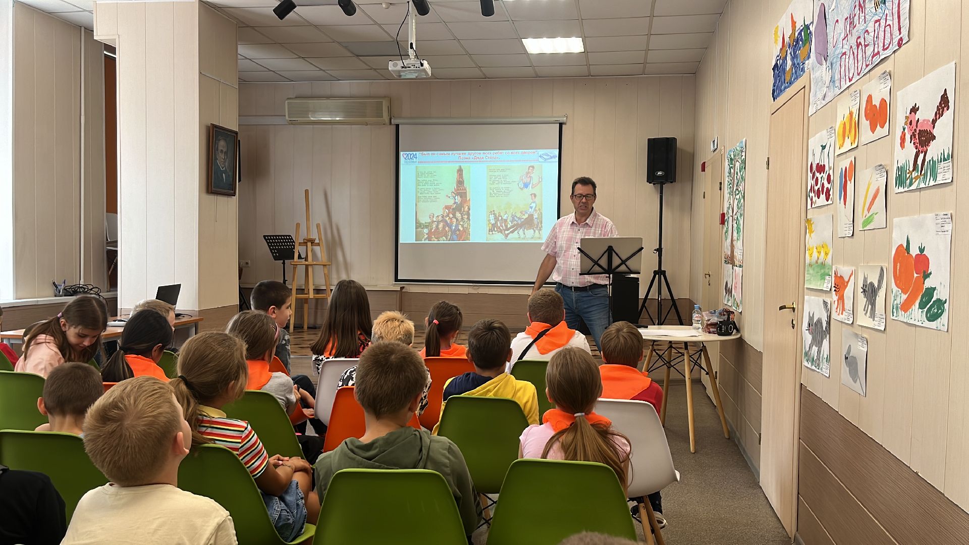 дети, лагерь, детский лагерь, спектакль, детский спектакль, творчество, моноспектакль, михалков,