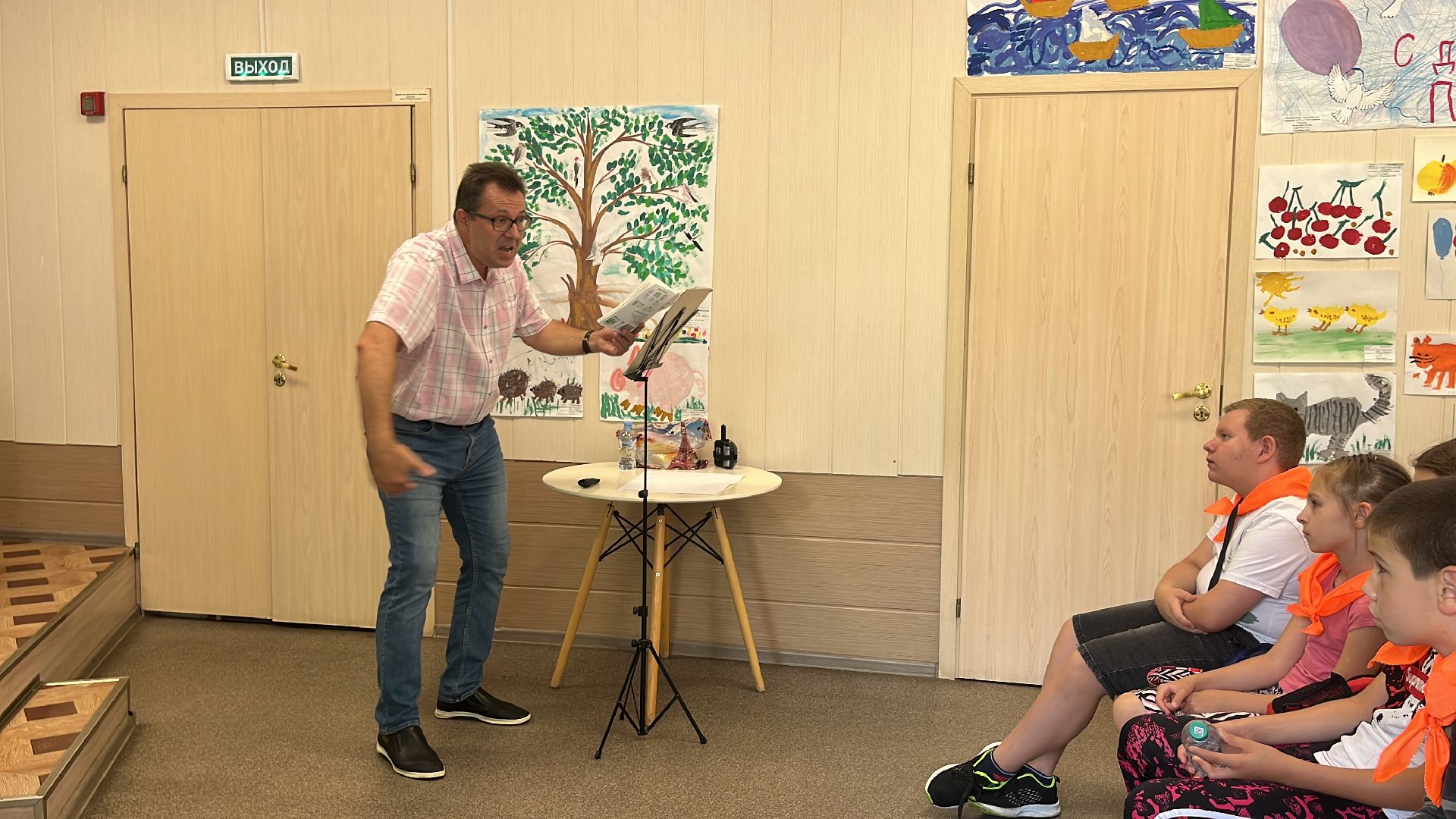 дети, лагерь, детский лагерь, спектакль, детский спектакль, творчество, моноспектакль, михалков,