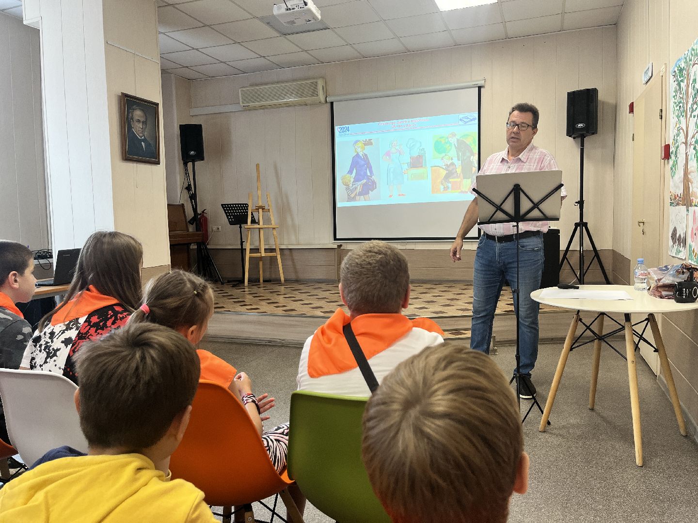 дети, лагерь, детский лагерь, спектакль, детский спектакль, творчество, моноспектакль, михалков,