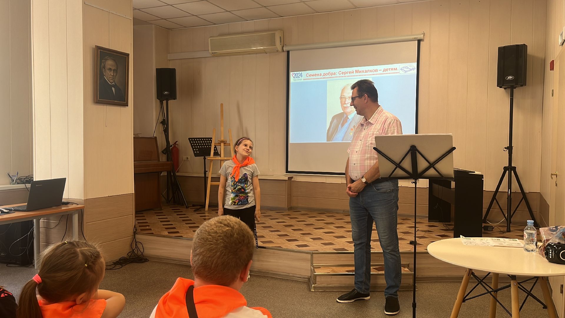 дети, лагерь, детский лагерь, спектакль, детский спектакль, творчество, моноспектакль, михалков,