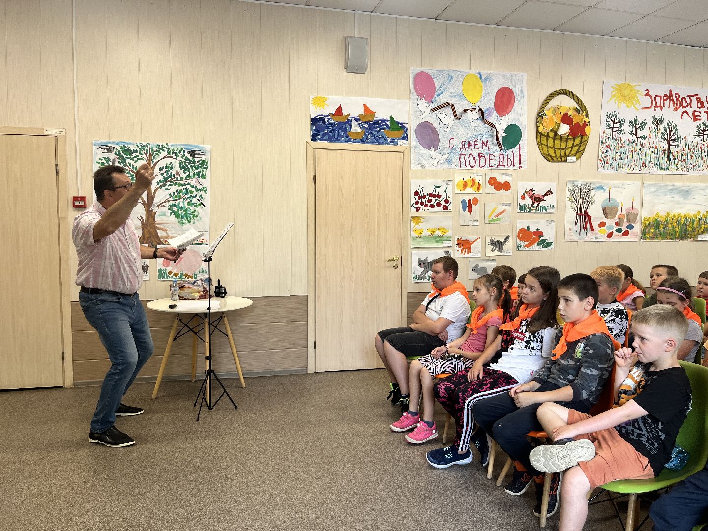 дети, лагерь, детский лагерь, спектакль, детский спектакль, творчество, моноспектакль, михалков,