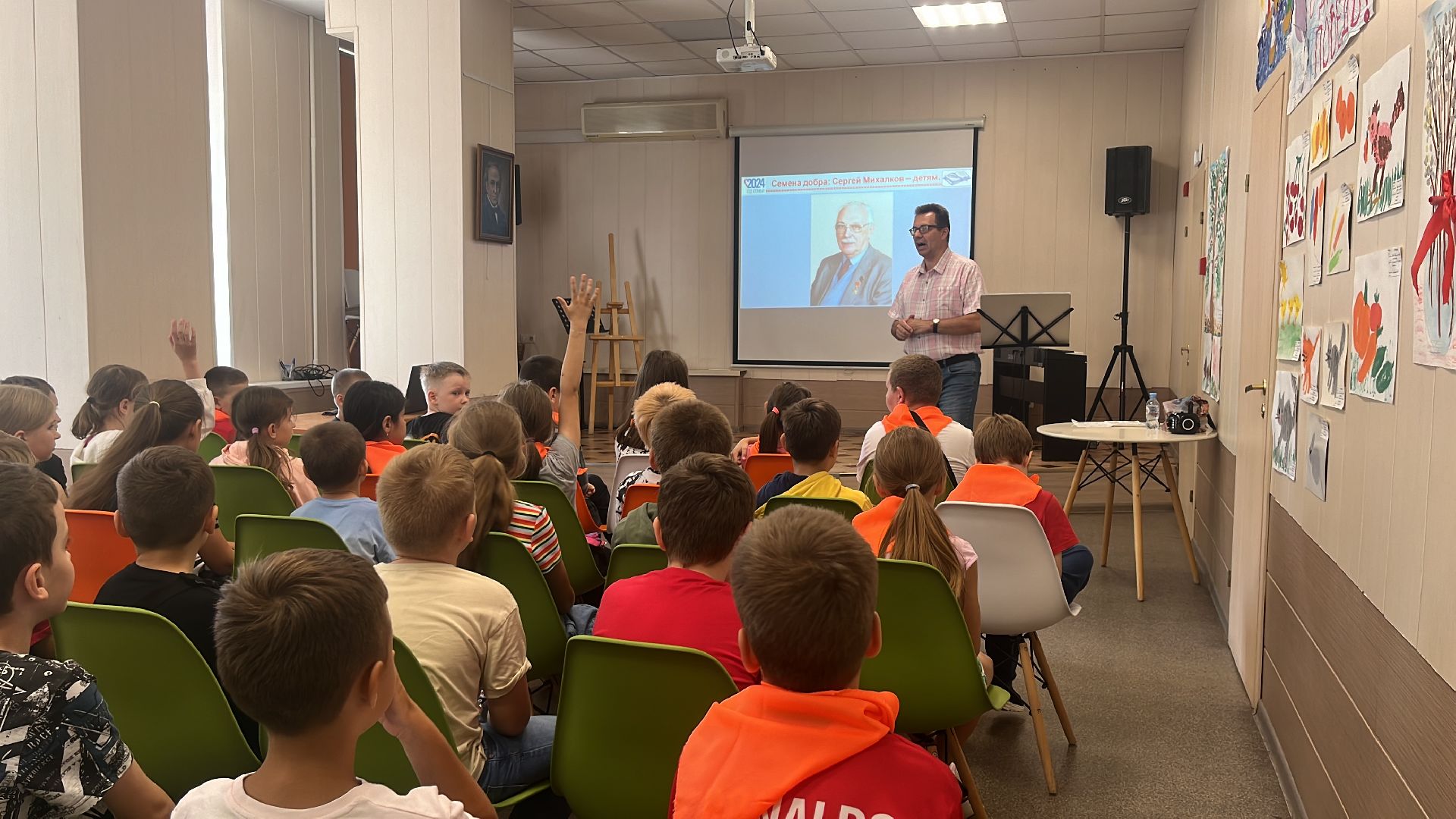 дети, лагерь, детский лагерь, спектакль, детский спектакль, творчество, моноспектакль, михалков,