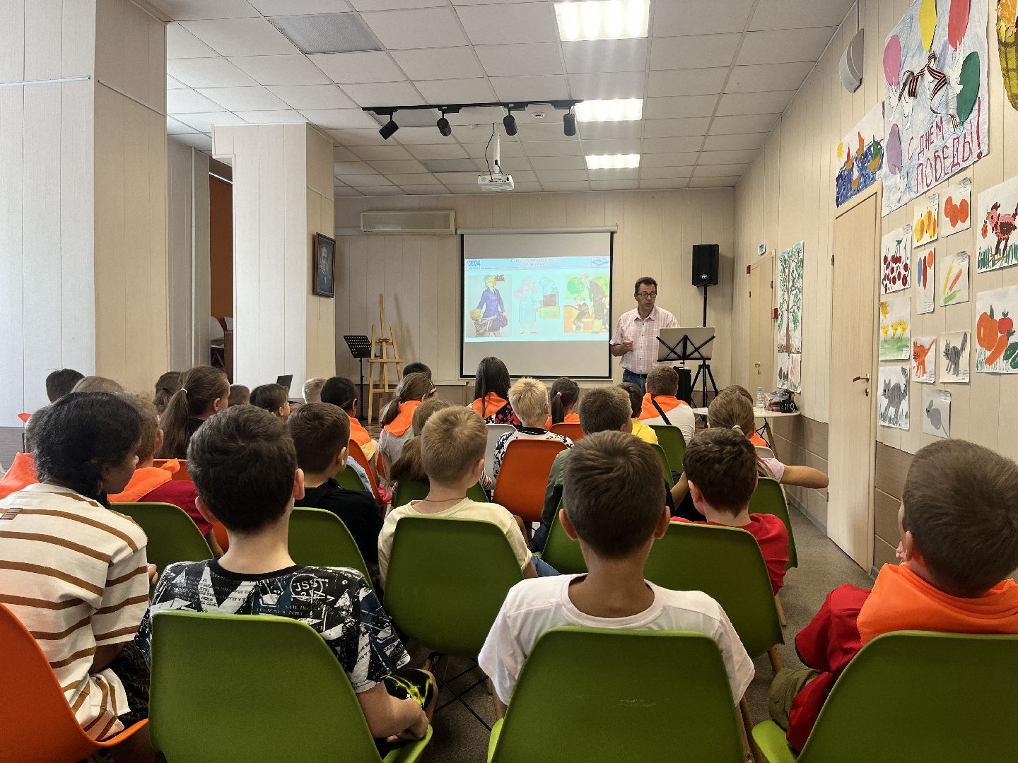 дети, лагерь, детский лагерь, спектакль, детский спектакль, творчество, моноспектакль, михалков,