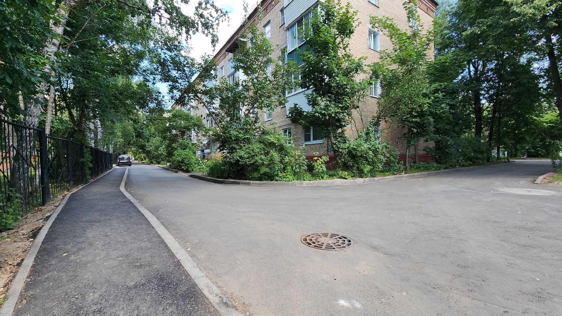 благоустройство дворовой территории, комплексное благоустройство дворов, Лосино-Петровский,