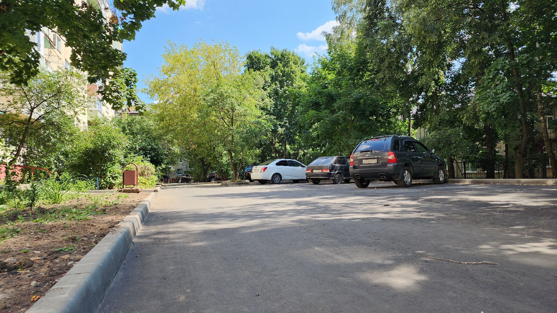 благоустройство дворовой территории, комплексное благоустройство дворов, Лосино-Петровский,