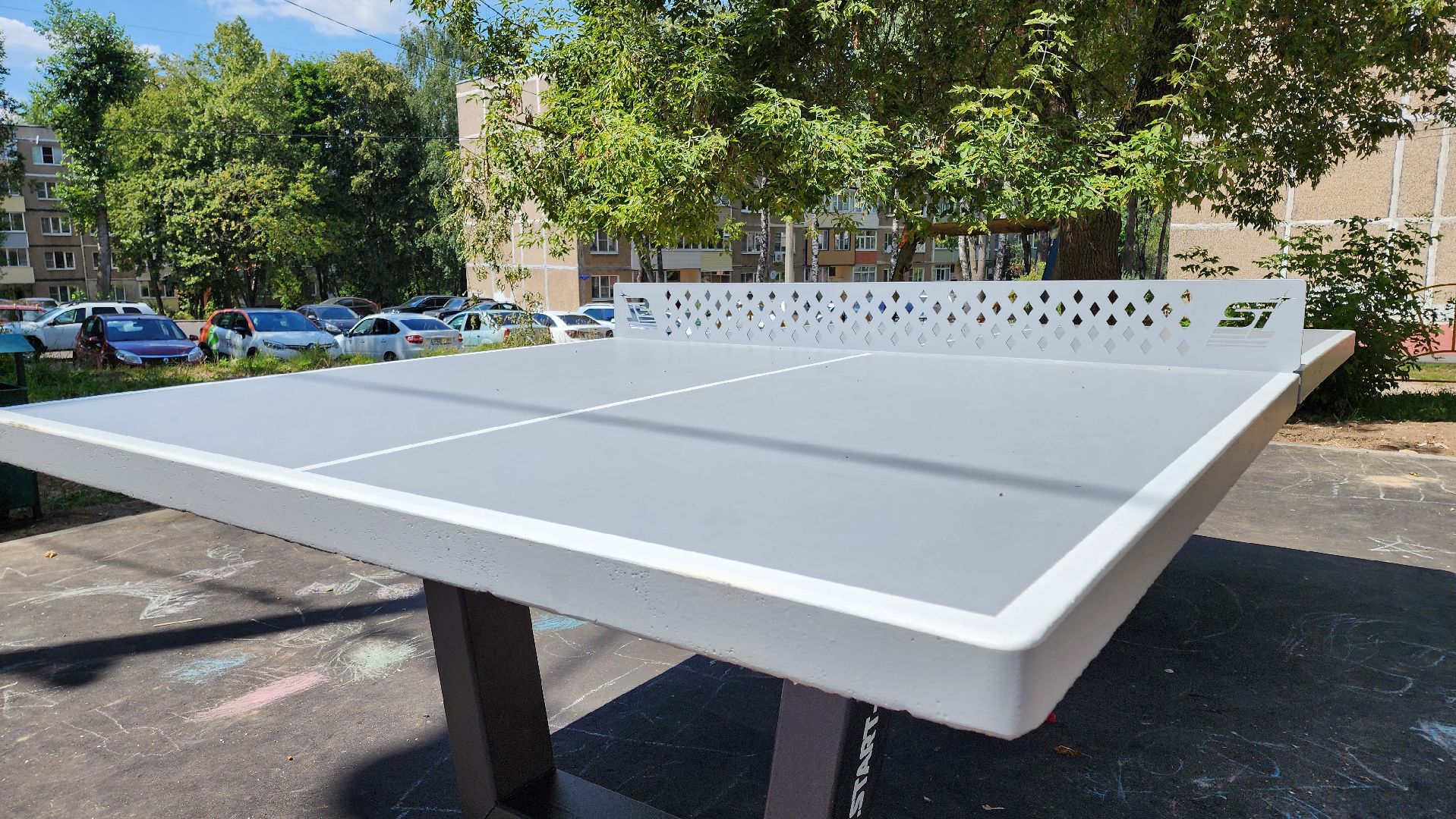 кашира, комплексное благоустройство дворов, улица победы, входные группы, парковка, асфальт, настольный теннис, тротуар, бортовой камень,