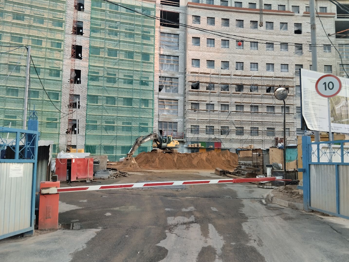 Детская больница, строительство