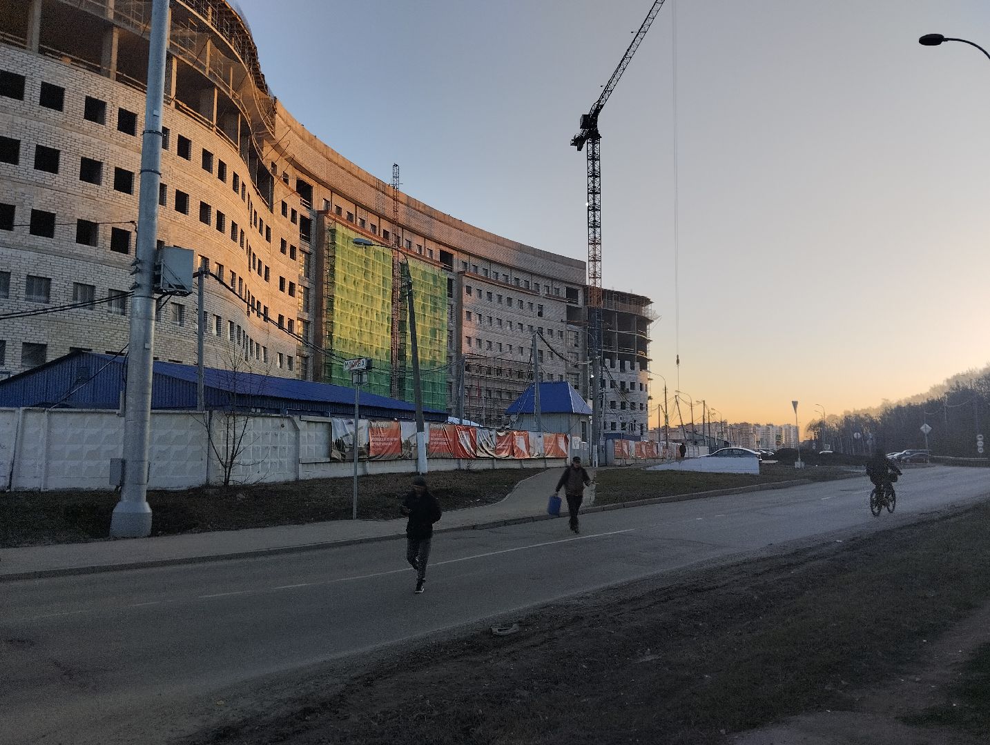 Детская больница, строительство