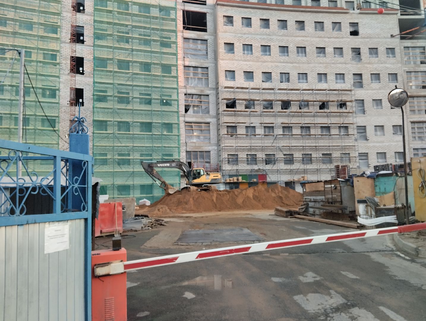 Детская больница, строительство