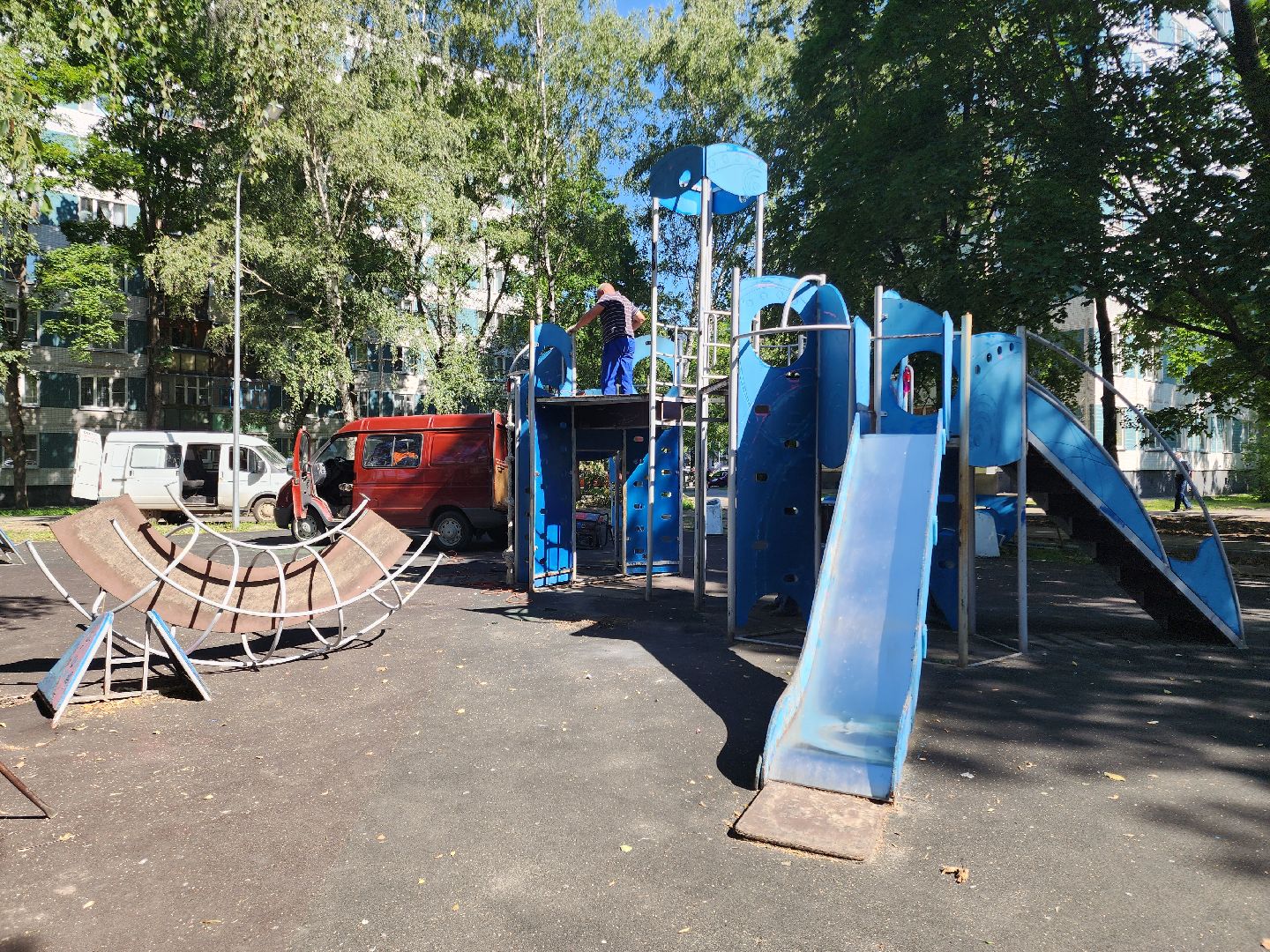 Черноголовка, Благоустройство, Детская игровая площадка, жкх и благоустройство,