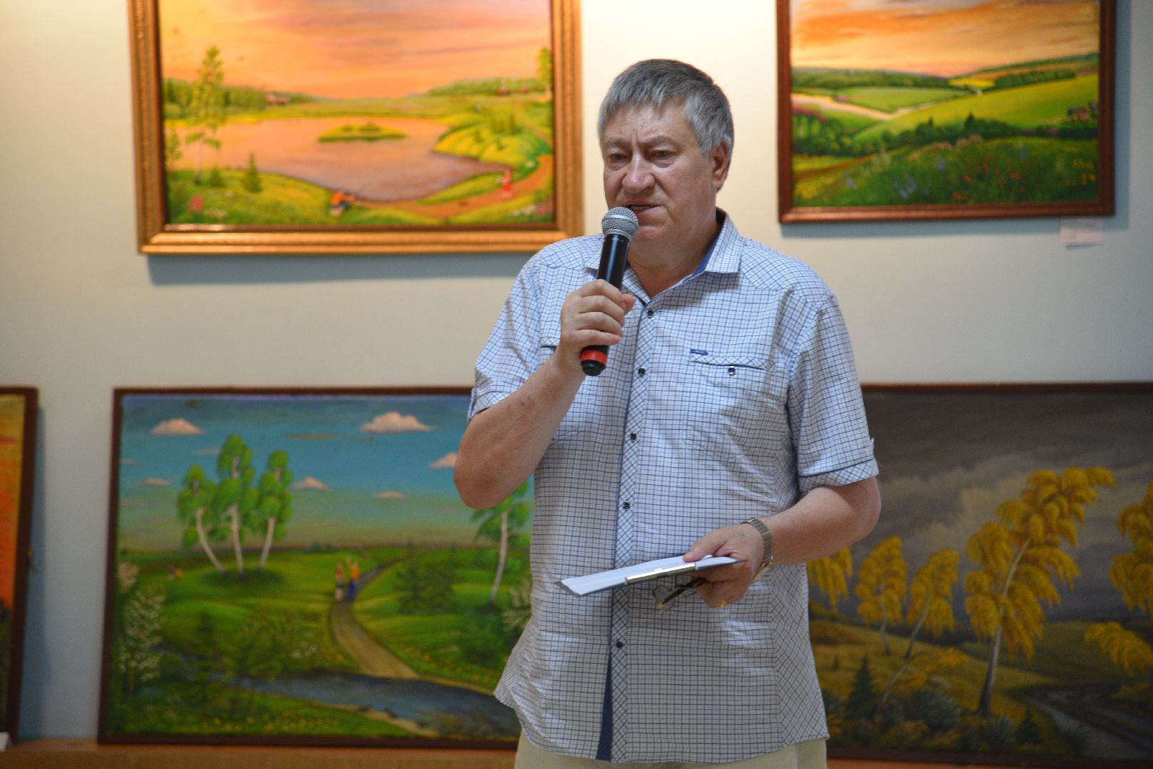 лотошино, лотошинский музей, выставка картин, культура, музеи,