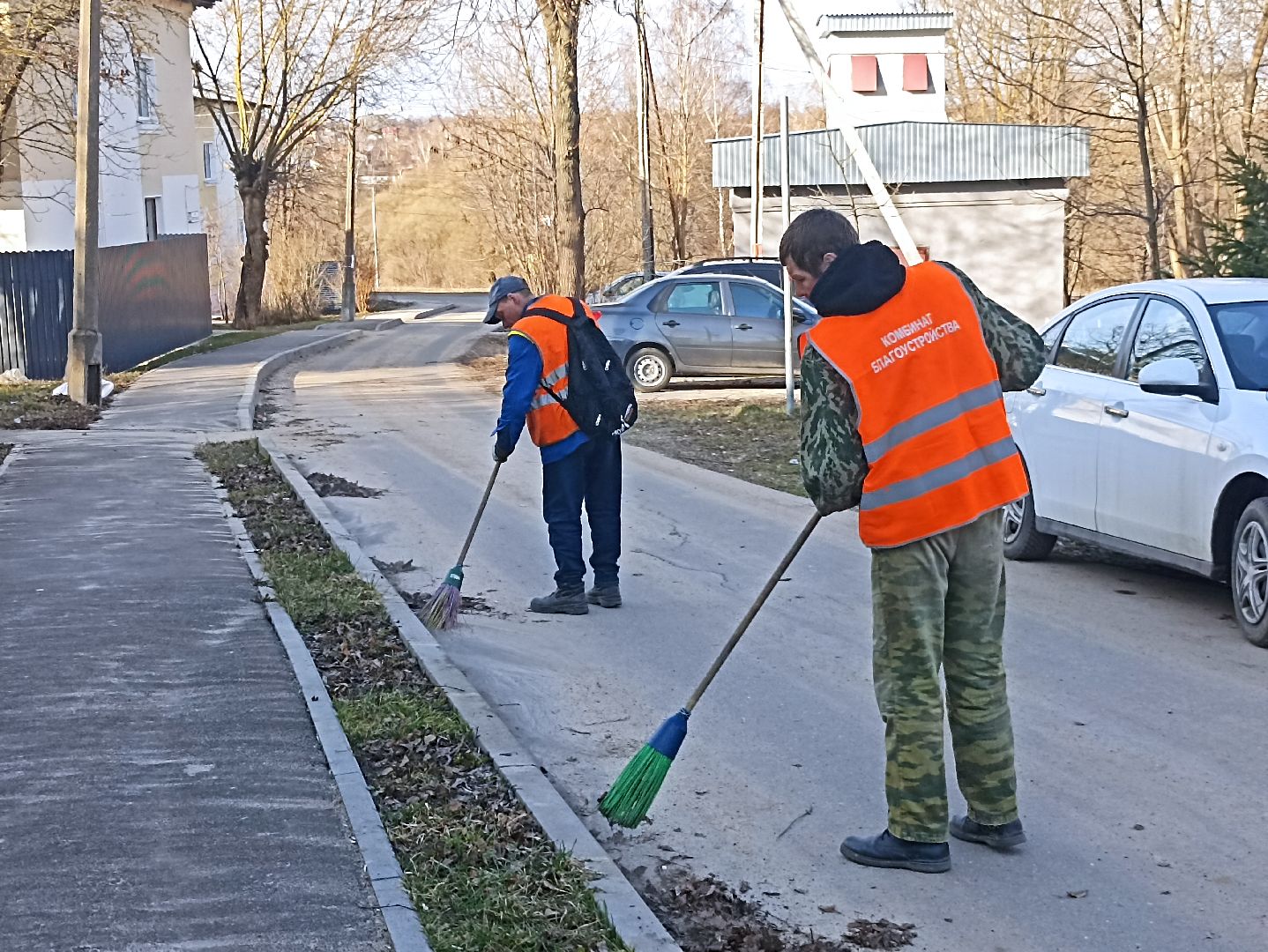 Серпухов, рейд, дворы, МКД, уборка