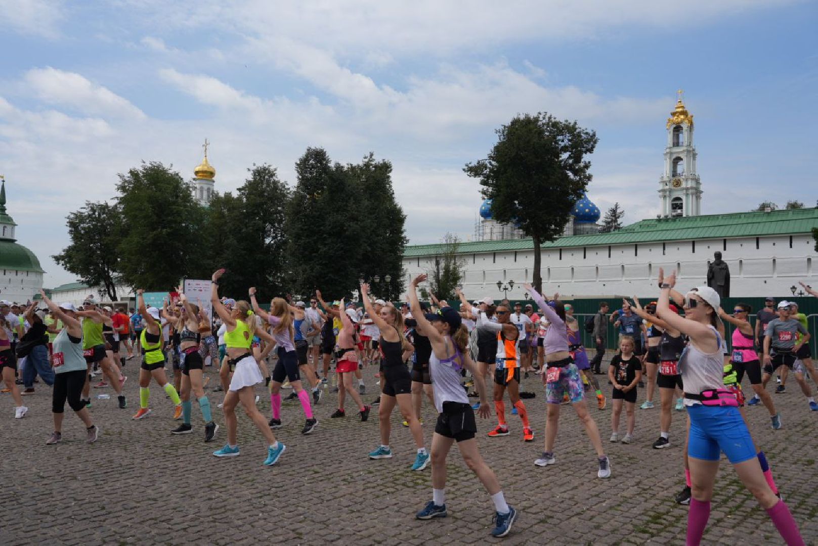 Забег, Спорт, Сергиевым путем, Суперлига Подмосковья, Полумарафон,