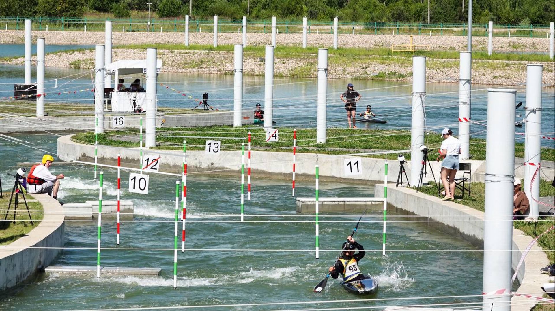 Спорт, Соревнования, Гребной слалом, Первенство России, Юность России, Спортсмены,