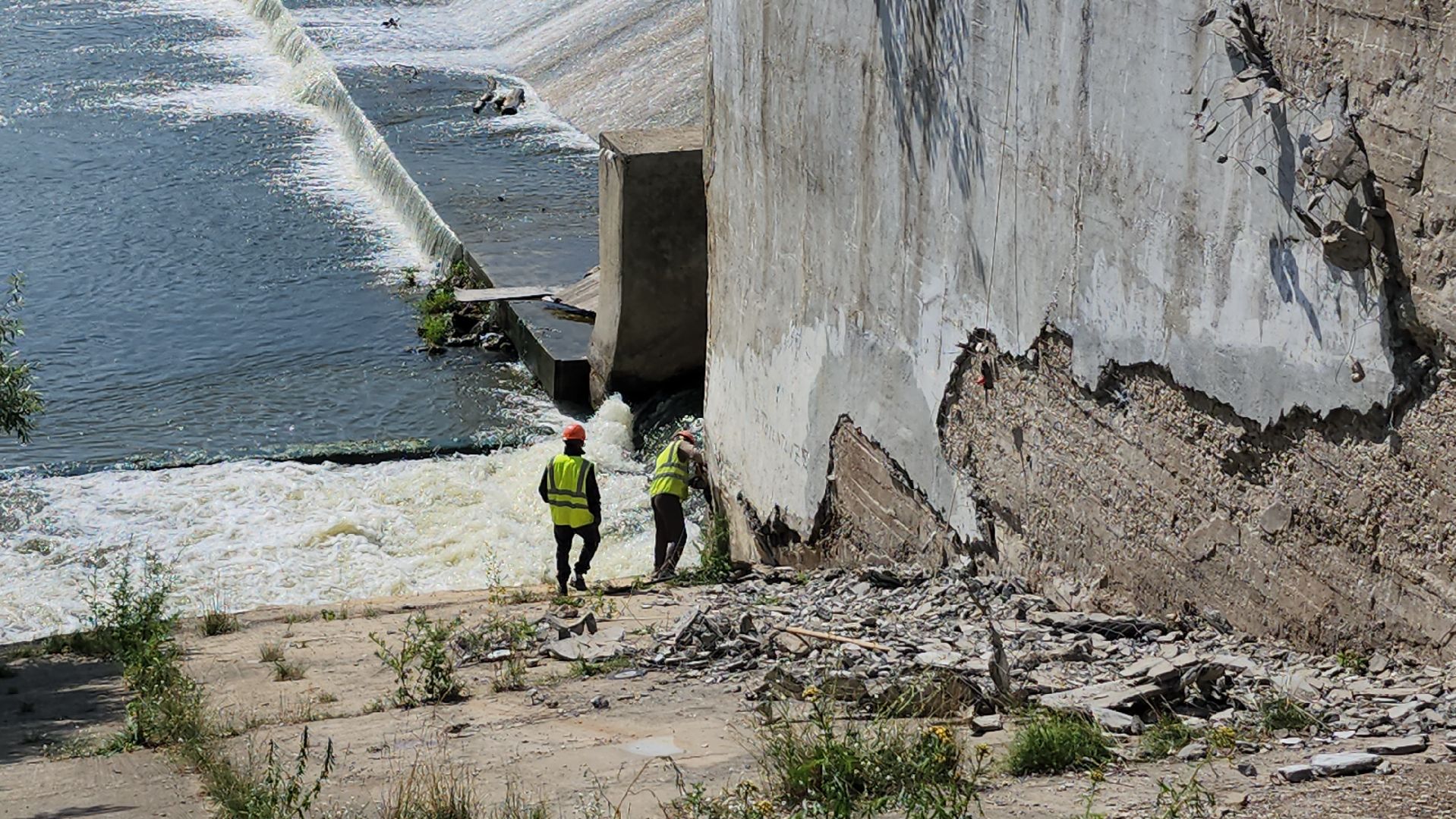 серпухов, плотина, река нара, экология, водоемы,