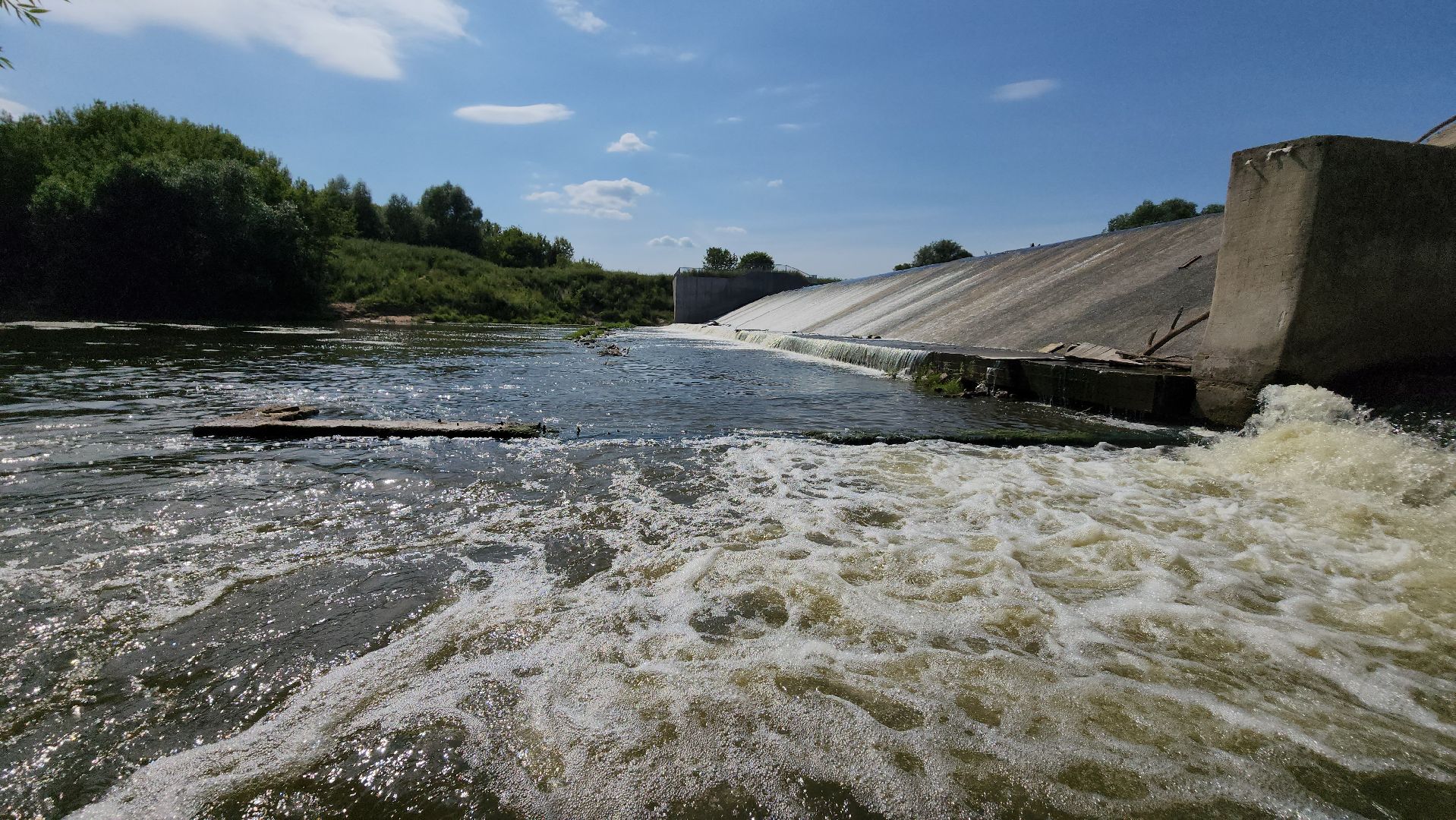серпухов, плотина, река нара, экология, водоемы,