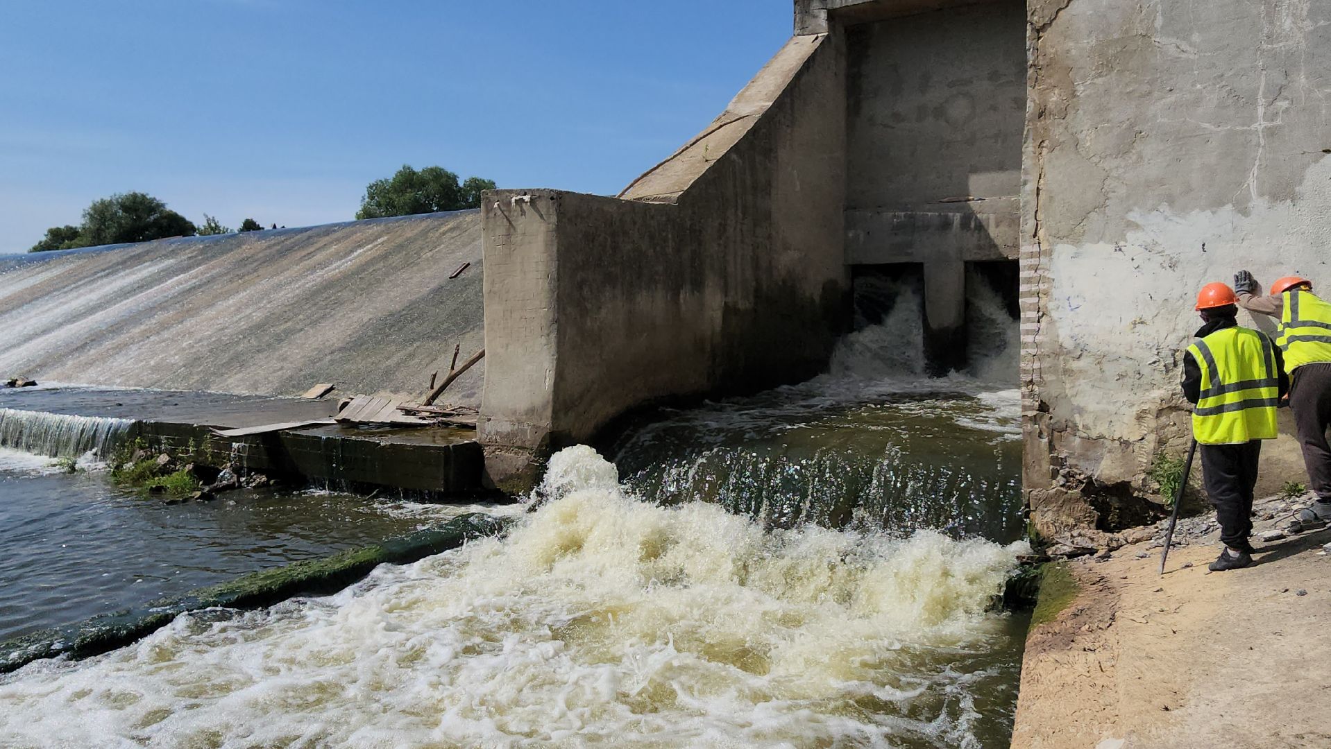 серпухов, плотина, река нара, экология, водоемы,