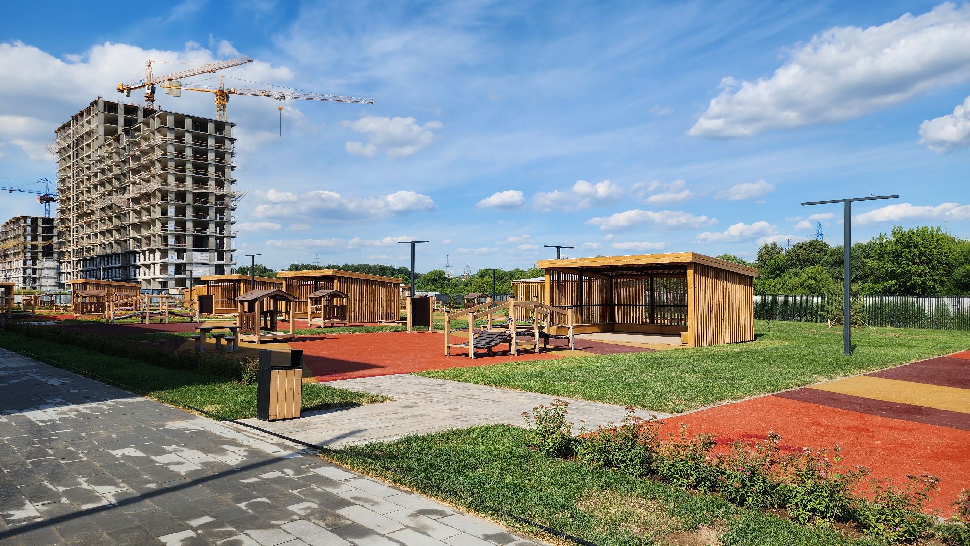 ЖК Прибрежный парк, новый детский сад, Домодедово,