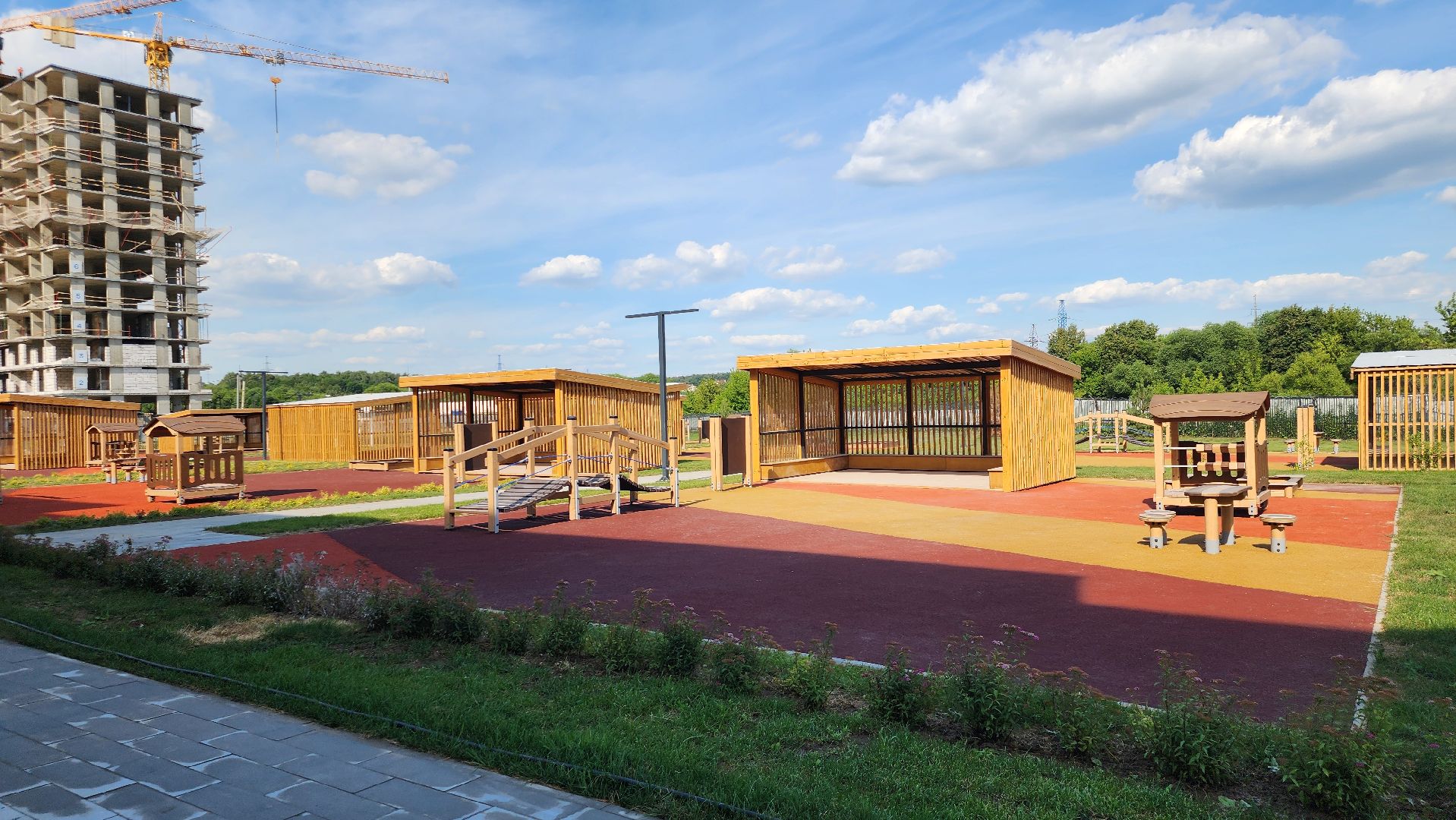 ЖК Прибрежный парк, новый детский сад, Домодедово,