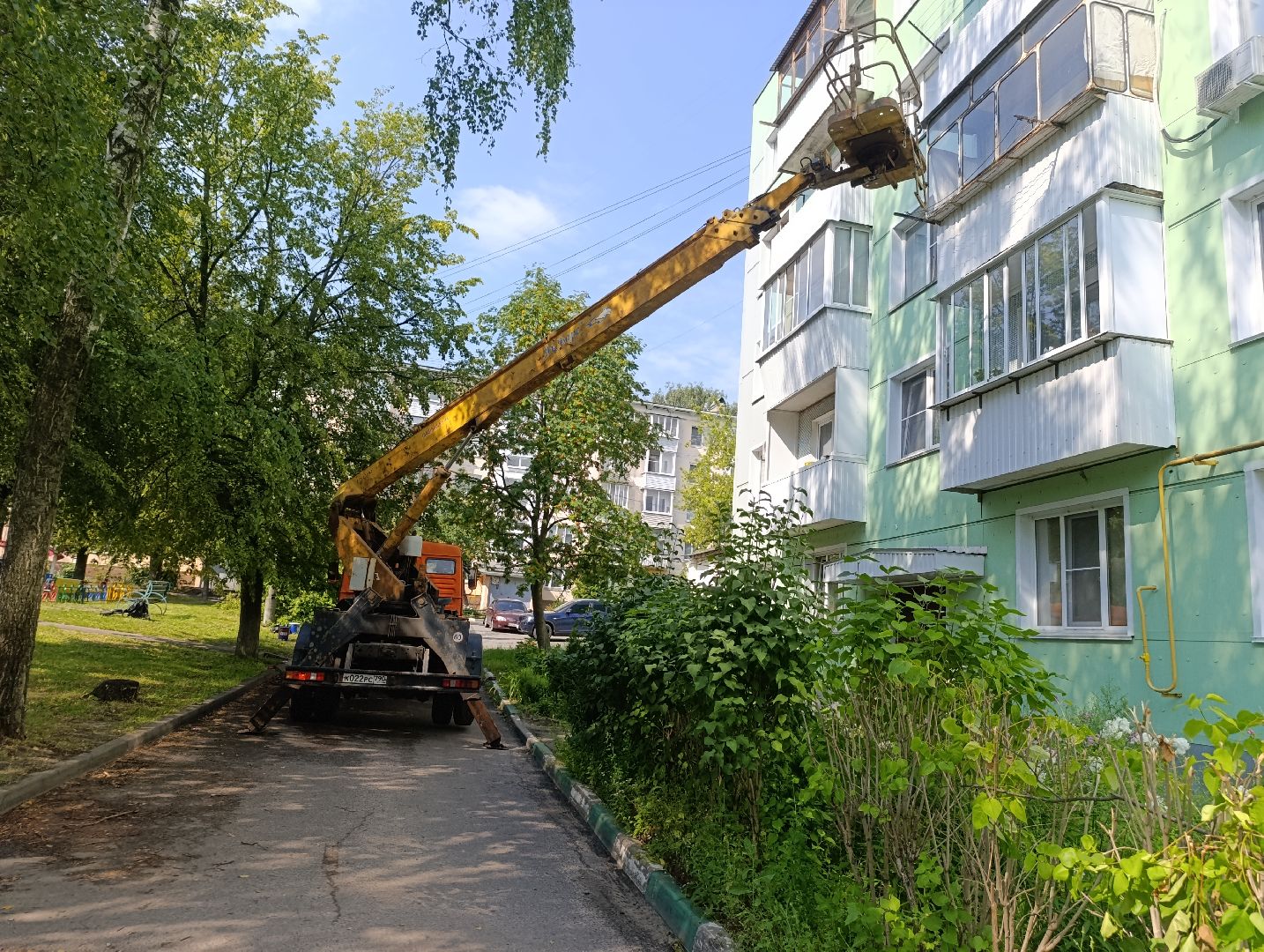 Бронницы, Благоустройство, Управляющая компания бронницкого городского хозяйства, Сетки от птиц, Подготовка к отопительному сезону,