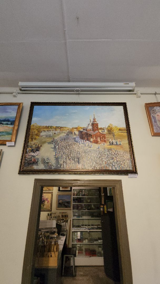 галерея 5 дом, ул Жуковского, Владимир Жуков, выставка, Живопись учитель мой и воспитатель,