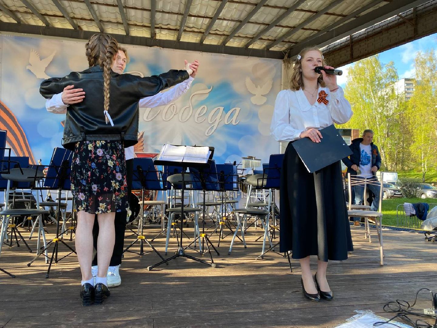 Вальс Победы, волонтеры, репетиции, 9 Мая, Дзержинский