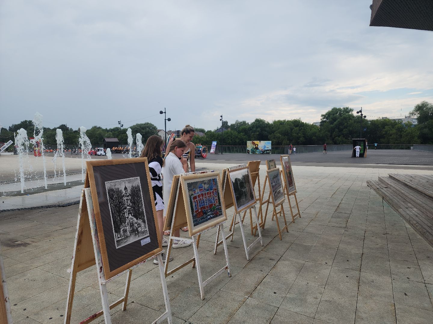 история города, орехово зуево, выставка детских рисунков,культурный код подмосковья,