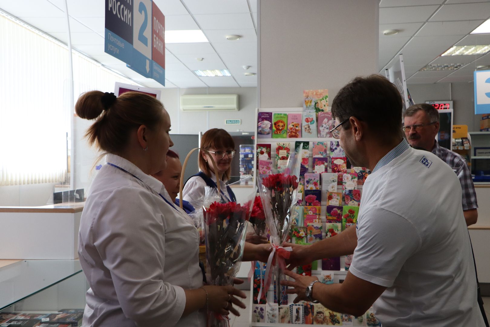 День работников Почты России, Серебряные Пруды, Почтовое Отделение 142970,