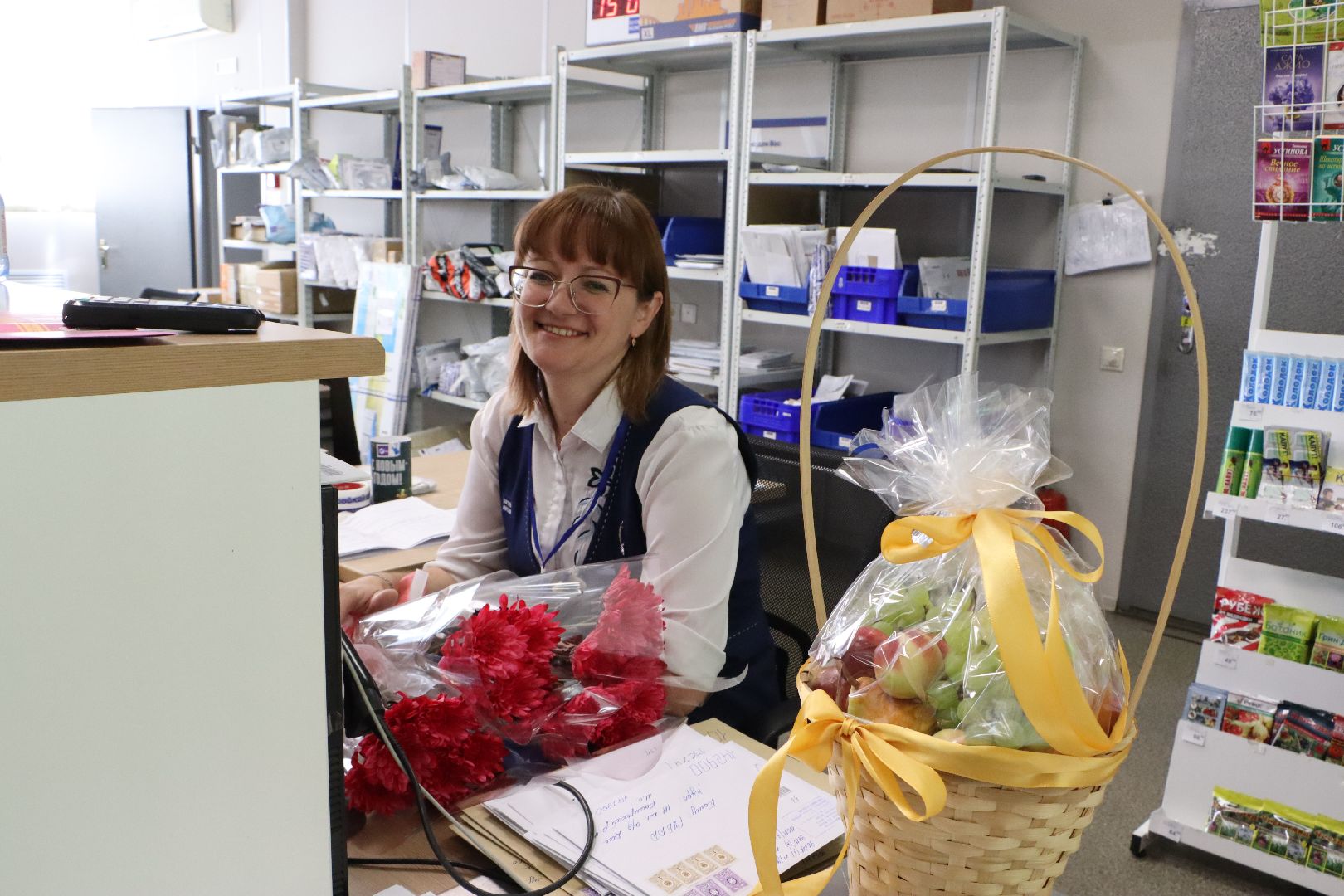 День работников Почты России, Серебряные Пруды, Почтовое Отделение 142970,