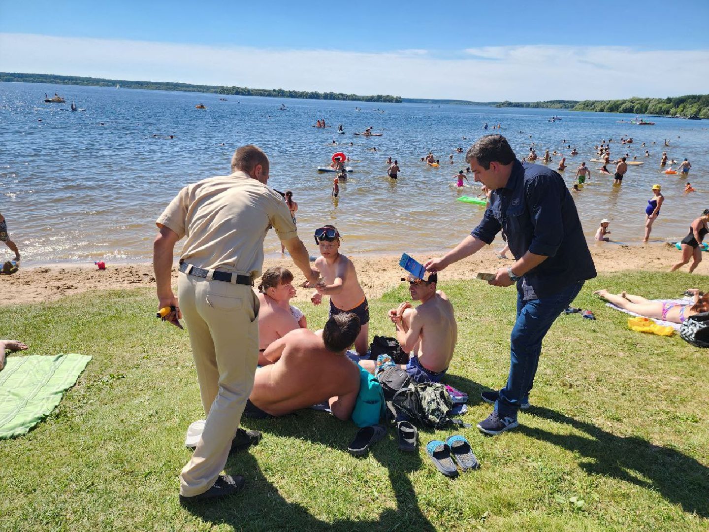 можайск, можайский городской округ, подмосковье, отдых у воды, профилактика, профилактический рейд,