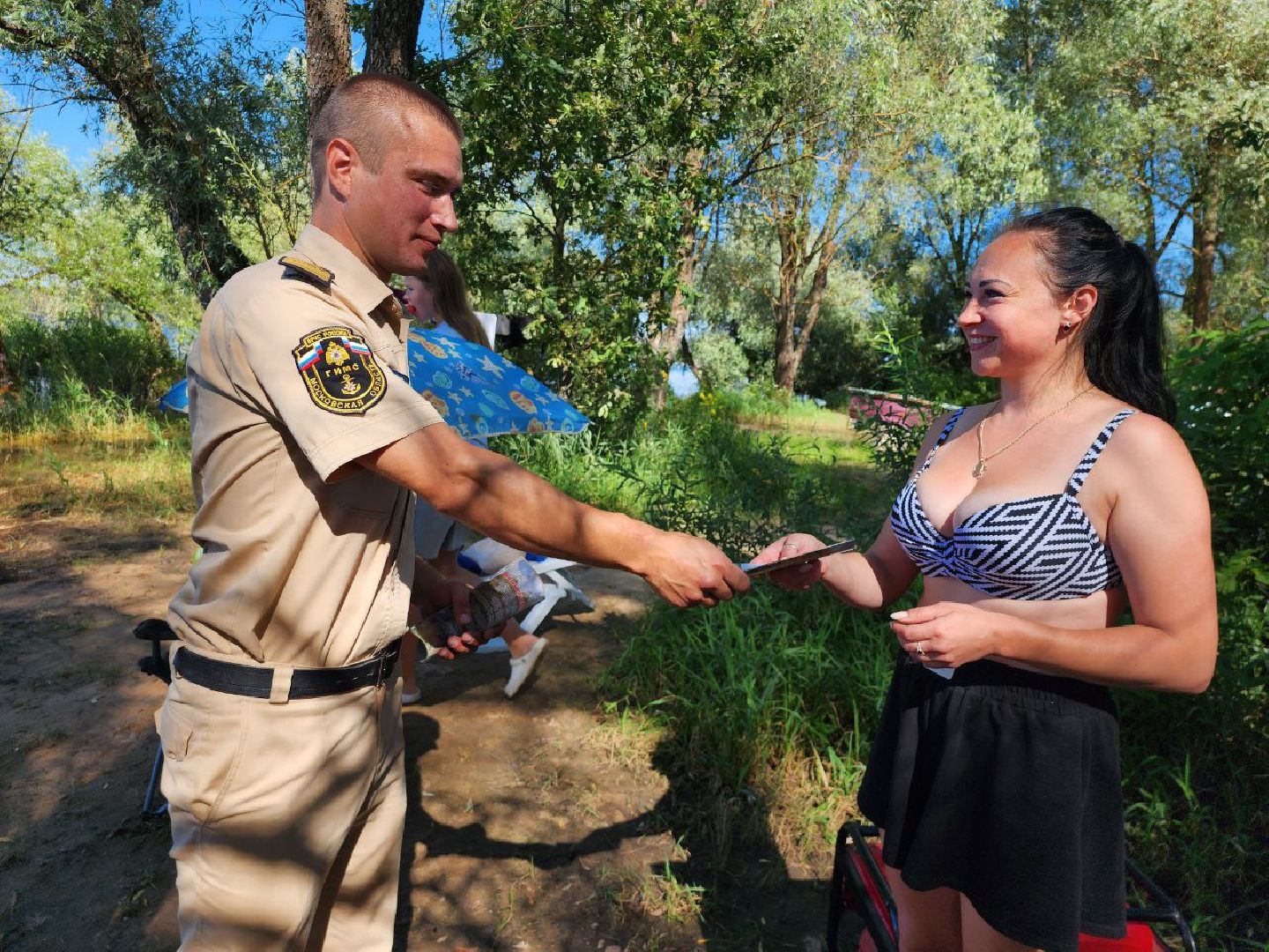 можайск, можайский городской округ, подмосковье, отдых у воды, профилактика, профилактический рейд,