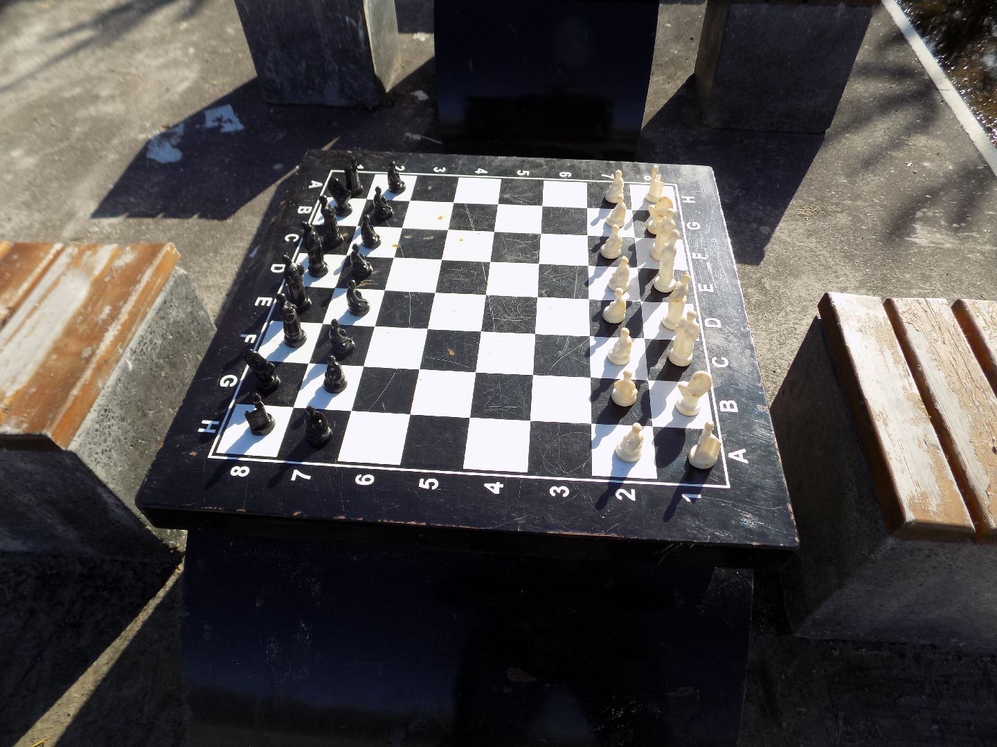 Шатура, перемены, парк, теннис, шахматы