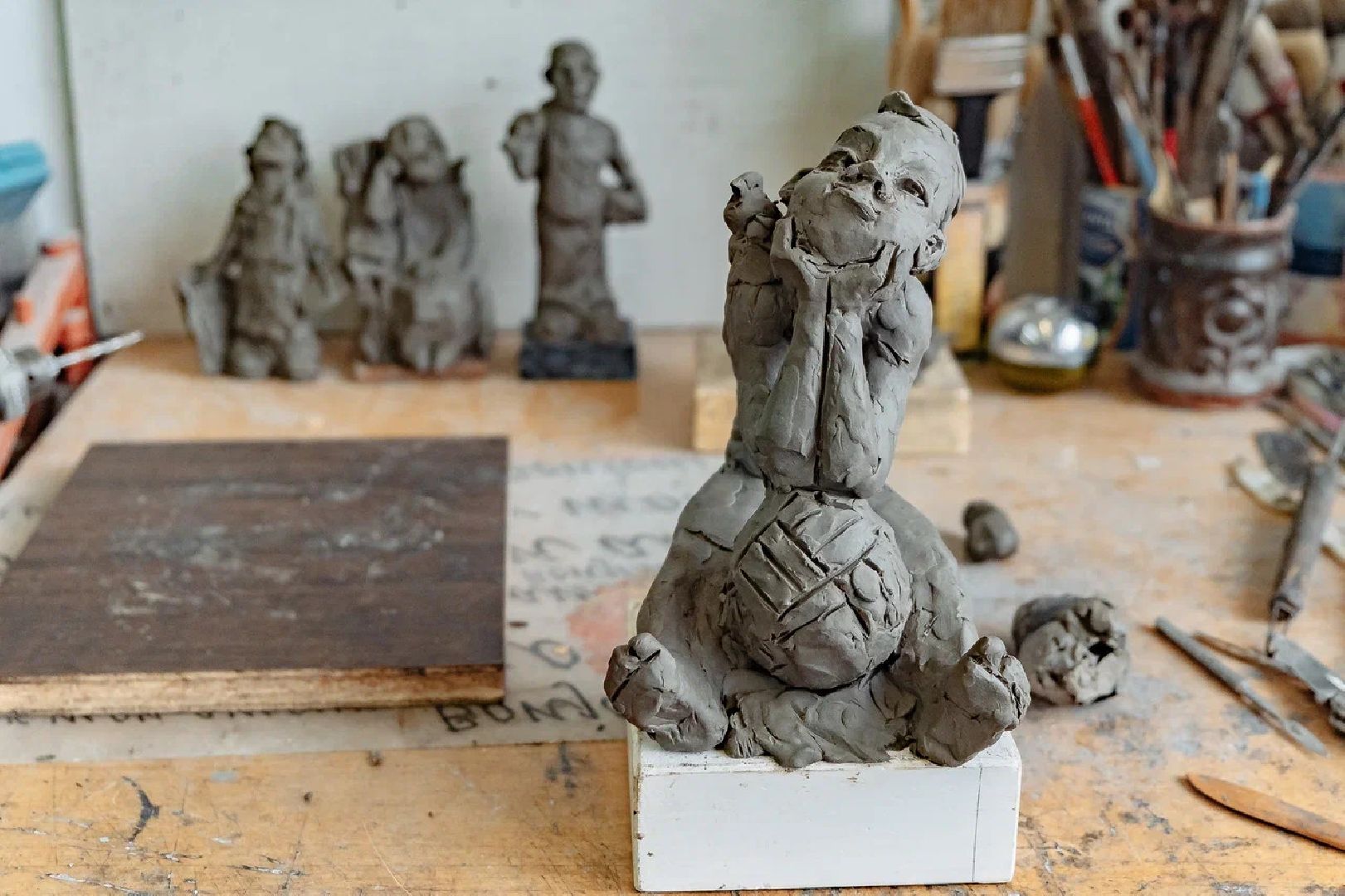 Благоустройство, скульптура, Матвеев, Заголовацкий, Орехово-Зуево