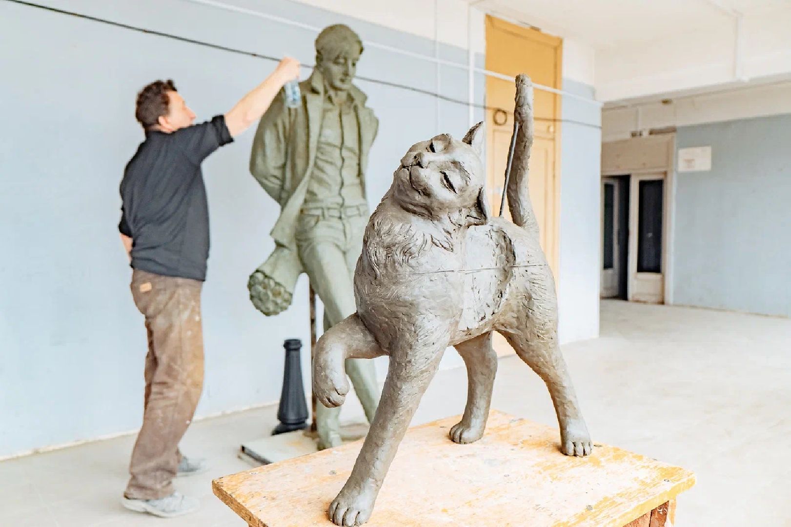 Благоустройство, скульптура, Матвеев, Заголовацкий, Орехово-Зуево