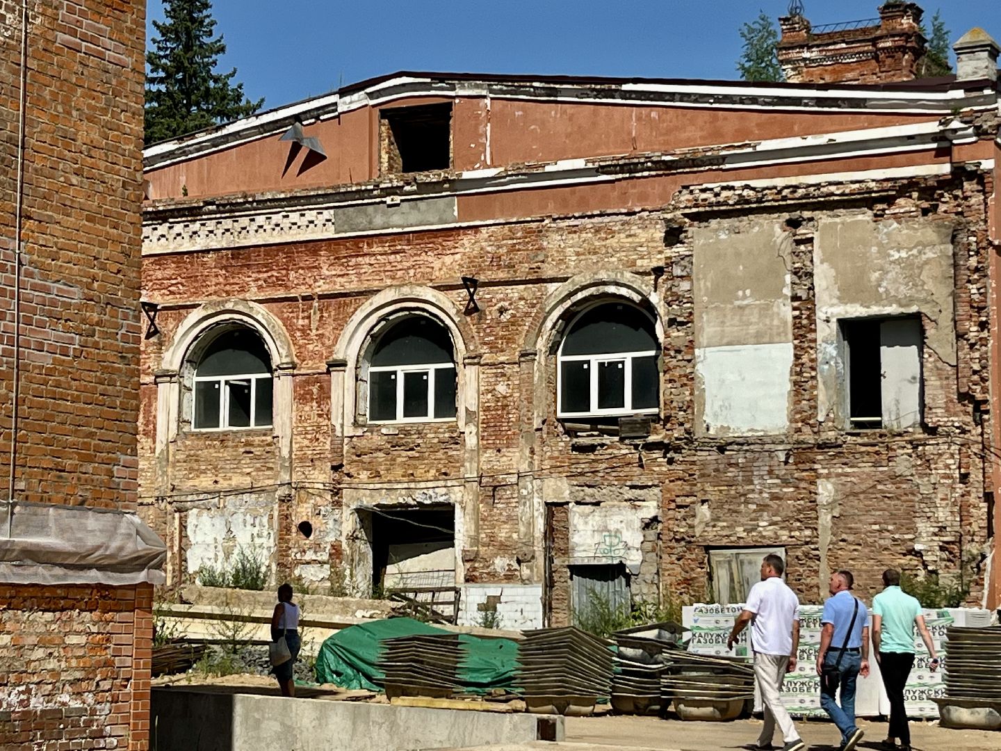 наро-фоминск, сквер, благоустройство территории, гк остов, культурный центр фабрик,