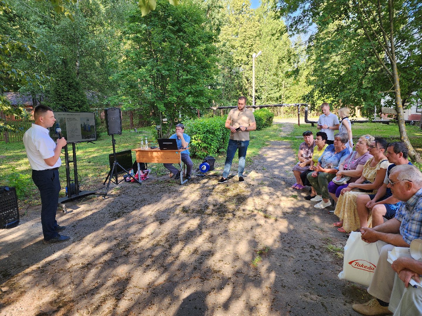 чехов, село Молоди, электроснабжение, энергоснабжение, россети московский регион, глава округа Михаил Собакин, встреча с жителями, модернизация,